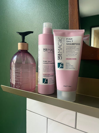 Sea Magik Pink Salt product range