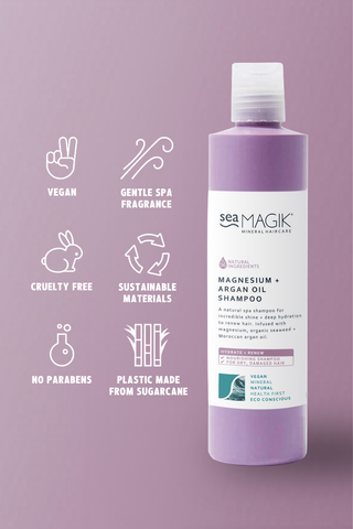 Magnesium + Argan Shampoo 300ml