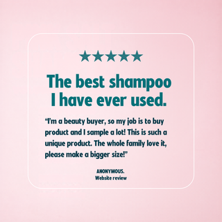 5 Star Review for Sea Magik Pink Salt Shampoo