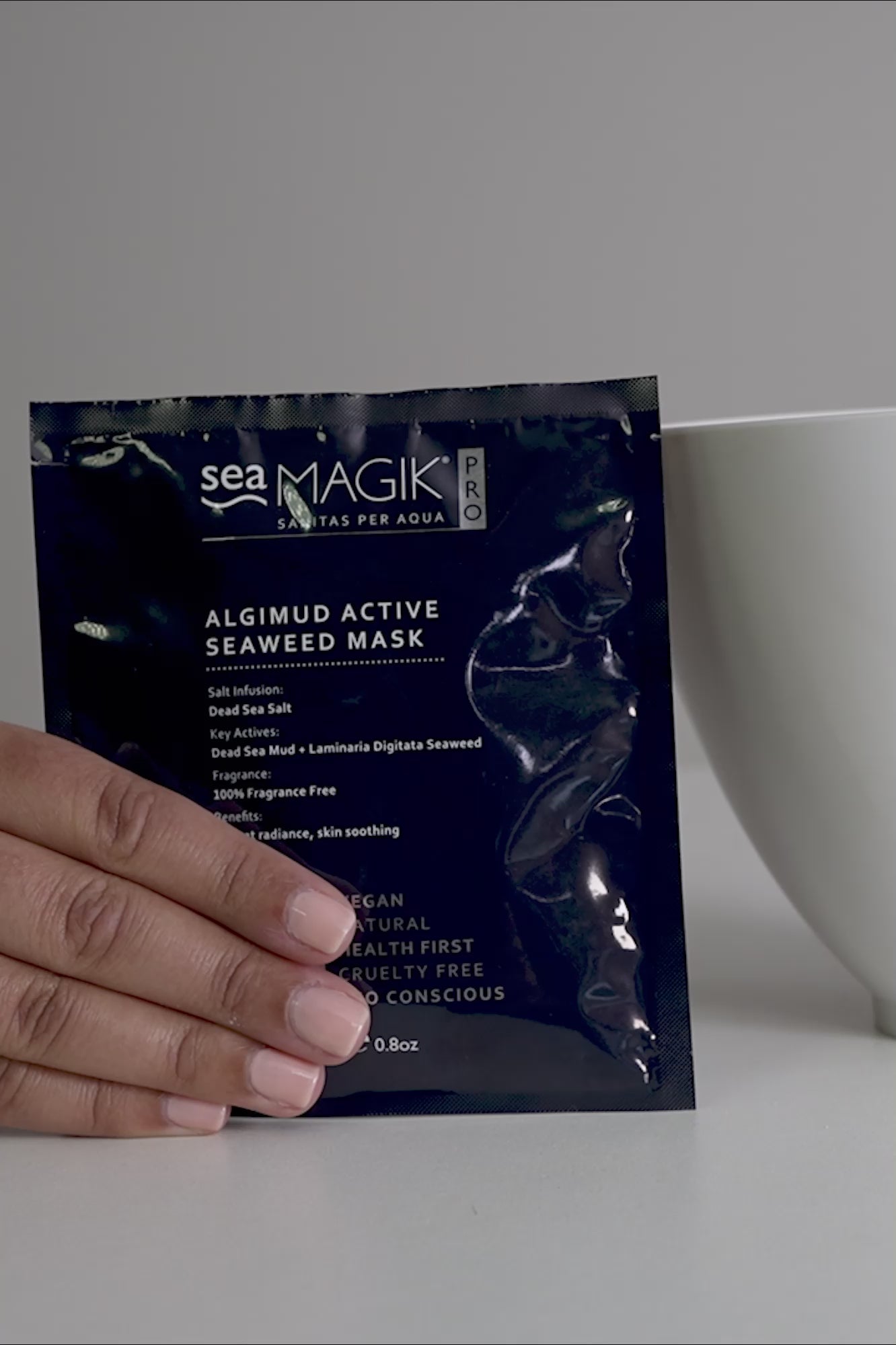 Sea Magik Feuchtigkeitspflege 75ml – Mit Salz Vom Toten Meer, Bio-Algen & Kokosöl (für Alle Hauttypen)